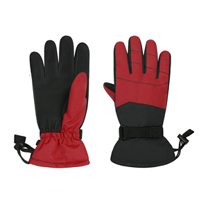 Gants de ski en cuir de vachette chauffants imperméables Sports d'hiver Gants à manchette courte pour le ski et le snowboard Chaleur des mains - Product Image 3