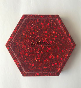 Resin <b>Coasters</b> 4X4 Inches Square Luxury Stylish Handmade Tabletop <b>Drink</b> <b>Coaster</b> Set Available in Different Colors Tradebyd - Product Image 3