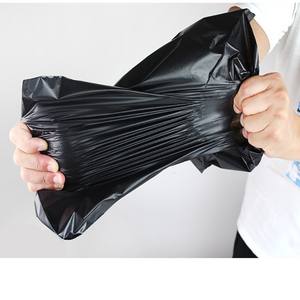 Bolsas de basura Rollo negro Bolsas de basura para residuos domésticos Embalaje de basura de bolsillo plano Exportación de plástico buen precio de VN BEST Service - Product Image 3