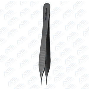 Adson Premium Micro Dressing Forceps Avec Dents Fines Matériau en Acier Instrument Médical Applications de Pansement Médical - Product Image 3
