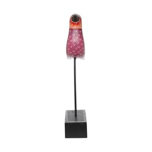 Figurine en bois d'oiseau multicolore - Product Image 3