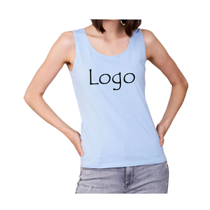 Chaleco deportivo informal con logotipo personalizado para mujer, camiseta sin mangas deportiva sin mangas de secado rápido, funda transpirable para mujer, servicio OEM - Product Image 5