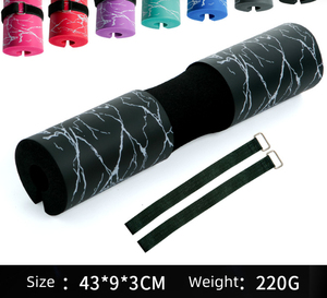 แผ่นรองบาร์เบลสำหรับยกน้ำหนักคุณภาพสูง พร้อมแผ่นรองป้องกันคอและไหล่ ทำจากวัสดุยาง PVC ราคาขายส่ง - Product Image 6