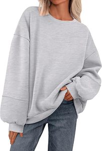 Haut à manches longues haut de gamme pour femmes couleur unie col fendu à capuche respirant Style Hip Hop pour hiver automne printemps approvisionnement OEM - Product Image 3