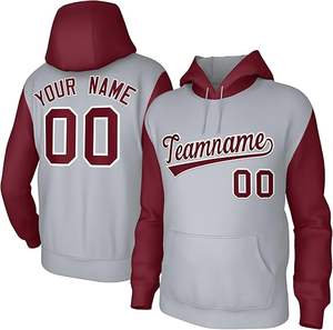 Meilleure vente pull à capuche hommes femmes haute qualité adulte Baseball tir balle sweat imperméable caractéristique poche Style hiver - Product Image 2