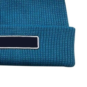 Bonnet à revers pour homme, style jacquard, personnalisable avec logo/couleurs, tendance, léger, prix OEM bon marché - Product Image 3