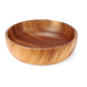 Top Vente Creative Design En Bois Fruits et Salade Bol Ustensiles De Cuisine Vaisselle Plat De Service Table Décor Plateau Plateau - Product Image 1