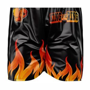 Pantalones cortos MMA personalizables para lucha y boxeo Ropa deportiva transpirable con diseño de logotipo para ropa de artes marciales - Product Image 5