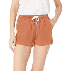 Shorts pour femmes taille haute vêtements de sport sueur respirant polaire tissu Logo personnalisé décoration chaud nouveau short d'été - Product Image 6