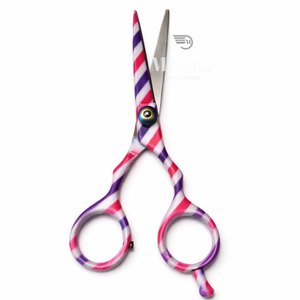 Ciseaux de coiffure professionnels colorés de 6 pouces en acier inoxydable, lames aiguisées, ciseaux de barbier pour salon de coiffure - Product Image 5