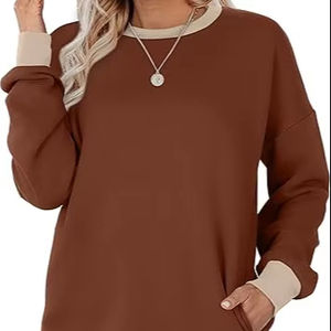 Sweat-shirts à manches longues pour femmes de haute qualité avec poches - Product Image 5