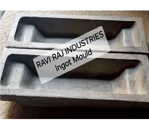 Lingotières en fonte de type ouvert personnalisées pour le formage de lingots métalliques Moule de coulée CI à usage intensif pour fonderie - Product Image 1