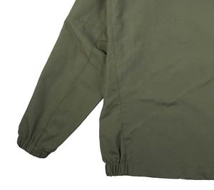 Veste de travail personnalisée en toile avec fermeture éclair pour hommes Blouson de style de rue avec techniques de lavage Veste de travail personnalisée - Product Image 6