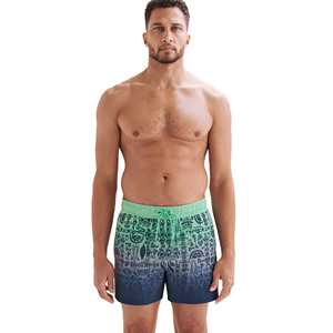 Offre Spéciale hommes personnalisé 100% Polyester Shorts de bain séchage rapide imperméable respirant Style décontracté solide avant Shorts de plage - Product Image 1