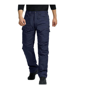Pantalones Cargo Transpirables y Ecológicos de Tela de Lana de Peso Medio para Hombre al por Mayor, Pantalones Tácticos de Caza para Exteriores - Product Image 2
