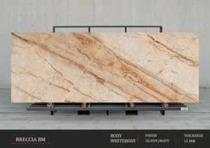 Intérieurs modernes et raffinés stylés avec des dalles en porcelaine noire haute brillance de 800x2400 mm - Product Image 4