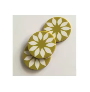 Sous-verres élégants intemporels en résine avec design incrusté améliorant l'esthétique pour la table à manger Tapis et coussinets élégants à prix compétitif - Product Image 5