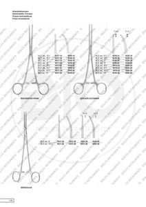 FERGUSSON et pinces hémostatiques Instruments de précision de 19cm pour des procédures d'hémostase et d'amygdalectomie chirurgicales efficaces - Product Image 4