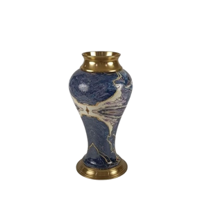 Florero de Metal Color Rosa, Centro de Mesa Decorativo para el Hogar u Oficina, Diseño Vintage y Moderno, Multiusos - Product Image 5