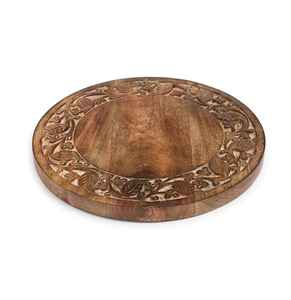 Kit de fournitures de fête jetables de luxe de 100 pièces, assiette en bois sculptée à la main unique pour la maison, le restaurant, l'hôtel, les mariages et les fêtes - Product Image 3