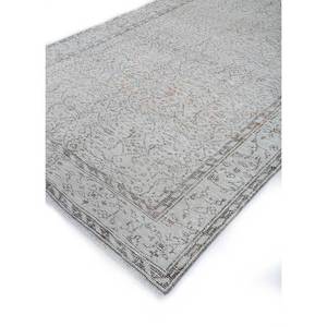 พรมขนสัตว์ถักมือสีน้ำตาลเบจวินเทจ รุ่น Pae-1579 สำหรับทางเข้าบ้าน ห้องนั่งเล่น ห้องนอนวัยรุ่น ลายเหรียญรูปสี่เหลี่ยมผืนผ้า - Product Image 2