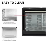 NOUVEAU Four Électrique 25-48L – Appareil Industriel et Domestique pour la Cuisson, Idéal pour Boulangerie, Cuisine et Usage Domestique Industriel