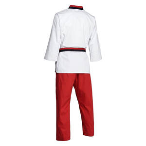 Haute qualité moderne WTF taille élastique respirant personnalisé renforcé léger Taekwondo formation uniforme pour la compétition - Product Image 4
