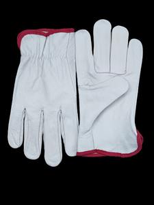 Gants de travail en latex respirants de sécurité Gants de travail extérieurs antidérapants avec matériau en cuir - Product Image 3