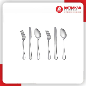 Juego de cucharas y tenedores de acero inoxidable elegante pulido con espejo para servir en la cocina a la venta - Product Image 6