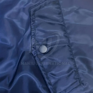 Chaqueta bomber de invierno para hombre con cuello levantado, ropa de abrigo de talla grande hecha en fábrica para hombre - Product Image 6