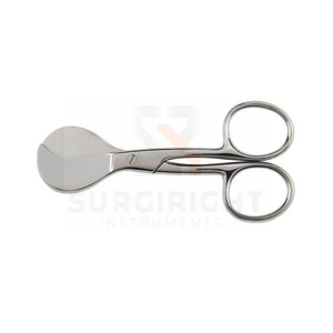 Ciseaux pour cordon ombilical de chiot, 4 pouces, acier, instrument chirurgical manuel, cisailles par SurgiRight Instruments - Product Image 6