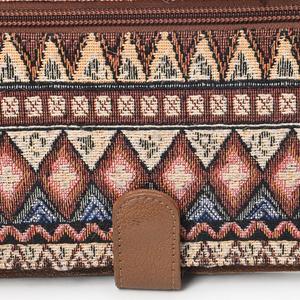 Bolso Tote de Cuero PU Estilo Occidental con Acabado Pulido, Cierre de Cremallera, Dos Correas de Hombro, Ligero y Ecológico para Mujer - Product Image 3