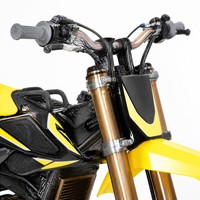 Moto tout-terrain électrique haute performance 8 kW de puissance maximale 58 V 22 Ah vitesse maximale de 65 km/h avec cadre en aluminium forgé