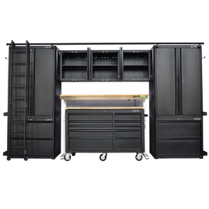 Wholesale <b>Tool</b> Cabinets Master <b>Set</b> 366cm <b>Tool</b> Storage Cabinet for <b>Mechanic</b> Garage Warehouse Workshop <b>Set</b> 10 piece Cabinet - Product Image 4