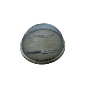 Nouvelle planche à découper ronde en bois durable résistante aux insectes, vente en gros, logo personnalisé, planche à découper ronde en bois et résine avec couvercle - Product Image 5