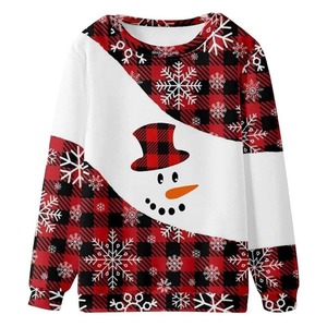 Men's Plus Size Christmas Sweatshirts Casual Solid Pullover Winter Apparel Hot Sale Fabric Clothing Low Minimum Order Quantity - Product Image 6
