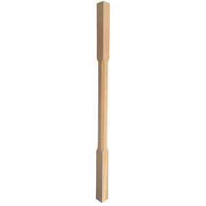 Postes de Balaustre de Madera de Caucho Sólido Ajustables y Duraderos, Hechos a Medida, para Escaleras Interiores de Villas, Accesorios para Barandillas - Product Image 3