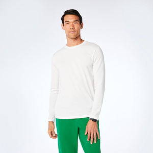 Camiseta interior médica de manga larga de Spandex tejido de alta calidad para uniformes de hospital - Product Image 1