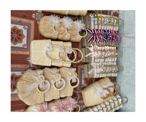 Bolsos de Jacinto de Agua Hechos a Mano en Vietnam de Alta Calidad, Populares para Exportación y Mercado Mayorista - Product Image 4