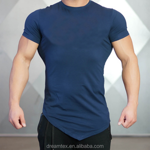 Venta al por mayor de moda de los hombres deporte Fitness Body Building gimnasio camisetas gimnasio camisa - Product Image 2