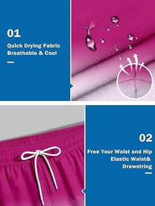 Pantalones Cortos Deportivos Personalizados para Hombre con Costura Interior de 5 Pulgadas, Secado Rápido, Ropa Deportiva para Correr, Diseño Sólido, Pantalones Cortos Casuales de Playa - Product Image 4