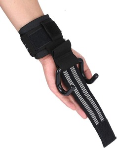 Correas de muñeca de elevación de servicio pesado Correas de elevación muerta Levantamiento de pesas Ejercicio Gimnasio Levantamiento de pesas Gancho de elevación de energía - Product Image 5