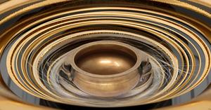 4-Inch Traditional Decorative Brass Urli for Home Office Decoration Table <b>Top</b> Utensil Best Gift for <b>Wedding</b> Bowl Flower Pot - Product Image 5