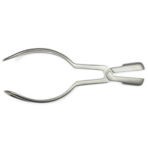 Fórceps Obstétricos de Acero Inoxidable de 38 cm, Pinza Uterina Manual de Acero Inoxidable, Kit de Sutura, Instrumento Médico - Product Image 3
