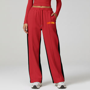 Pantalon de survêtement 100% coton vierge bon marché de haute qualité pour femmes, tenue décontractée d'hiver, Streetwear, pantalon confortable pour femmes, vente en gros - Product Image 1