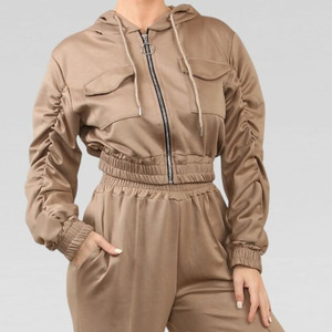 Offre Spéciale survêtements de jogging de sport personnalisés de haute qualité survêtements pour femmes ensemble 2 pièces survêtements de gymnastique pour femmes - Product Image 6