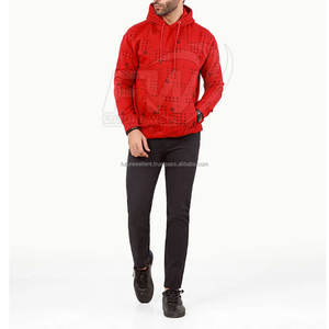 เสื้อฮู้ดสวมหัวสำหรับผู้ชายผ้าฝ้ายสวมใส่สบายแขนยาวแบบคลาสสิก - Product Image 2