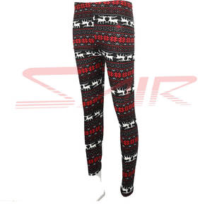 Vente en gros de leggings de yoga taille haute extensible dans les 4 sens 100% coton, vêtements de sport confortables, respirants et décontractés pour femmes - Product Image 3