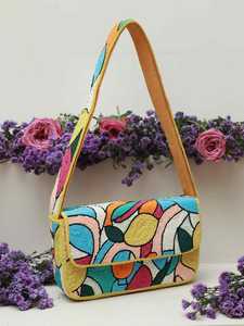 Bolso de Magnolia con cuentas, monedero con cuentas florales, bolso de flores blancas, bolso de hombro de primavera, monederos con cuentas de verano, hecho a mano floral - Product Image 5