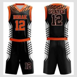 ชุดบาสเก็ตบอลขายดี ออกแบบชุดบาสเก็ตบอลตามสั่ง ชุดกีฬาคุณภาพสูง - Product Image 2